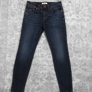 Madewell 8” Rise Skinny Jeans Size 28